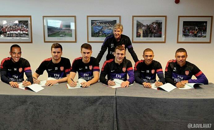 Five Arsenal players Sign new contracts A-feK6RCMAE1H6z