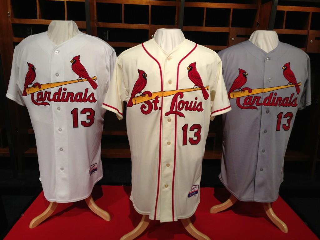 st louis cardinals home uniform