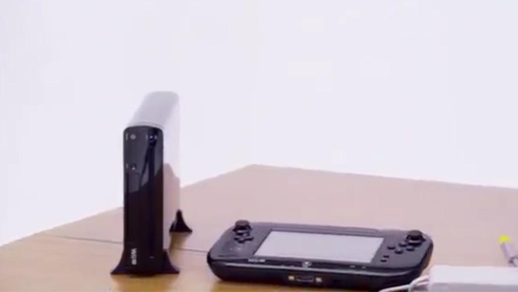 First look at Wii U standing vertically on Paul Gale Network. Paul