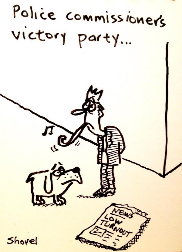 Cartoon With Shovel