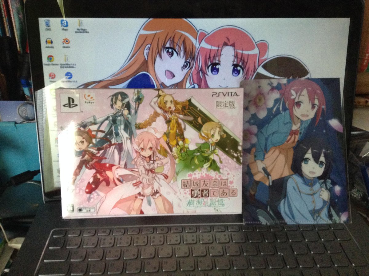 ╭( ・ㅂ・)وぐッ!あふたぬーん!今日から三月MDSカレンダーも二枚目ゆゆゆゲームも手に入ったし満足ですぞ!!#未確認 ╭( ・ㅂ・)وぐッ!あふたぬーん!今日から三月MDSカレンダーも二枚目ゆゆゆゲームも手に入ったし満足ですぞ!!#未確認