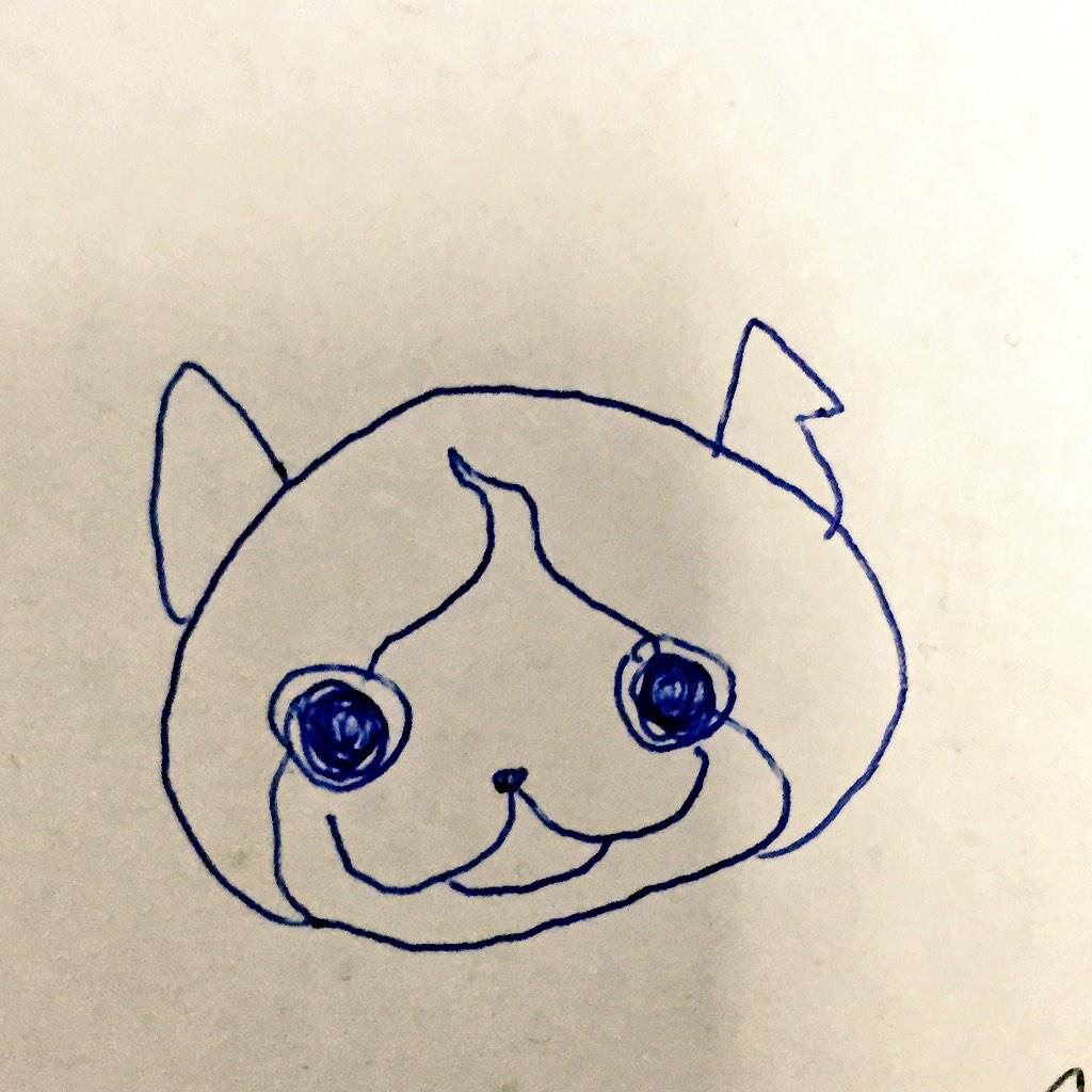 妖怪ウォッチがやってたので観てみる。で、描いてみる。いや、なんか違う(´・д・) 妖怪ウォッチがやってたので観てみる。で、描いてみる。いや、なんか違う(´・д・)