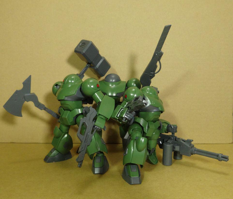 【2015年度13~15機目】1/144 HGBF ハイモック(2機目・3機目) & 1/144 HGBC モッ 【2015年度13~15機目】1/144 HGBF ハイモック(2機目・3機目) & 1/144 HGBC モッ