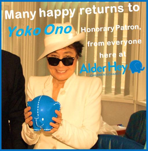 Yoko Ono’s Birthday Celebration | HappyBday.to
