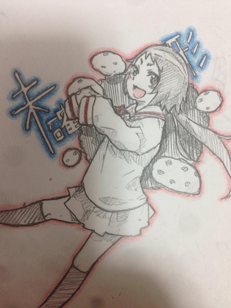 未確認で進行形のましろちゃん落書きしやした 未確認で進行形のましろちゃん落書きしやした