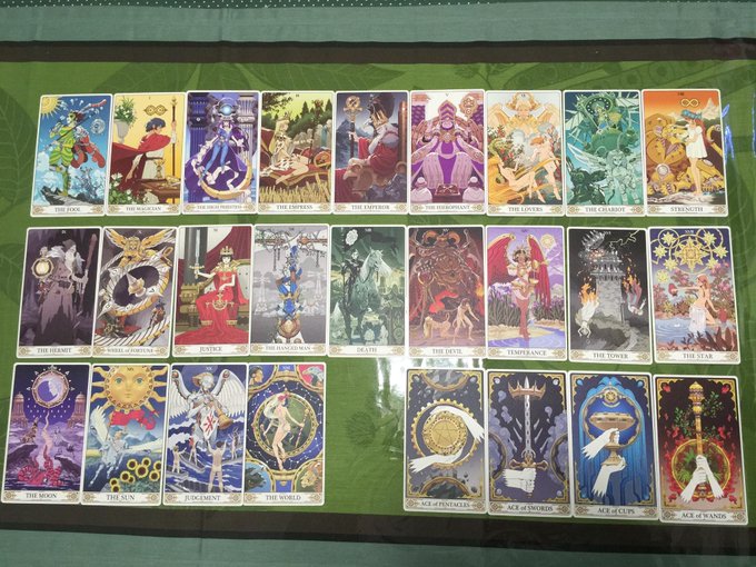 去年描いたノブナガ・ザ・フールのタロットカード。BDパッケジに入っていました。Tarot cards I drew la 去年描いたノブナガ・ザ・フールのタロットカード。BDパッケジに入っていました。Tarot cards I drew la