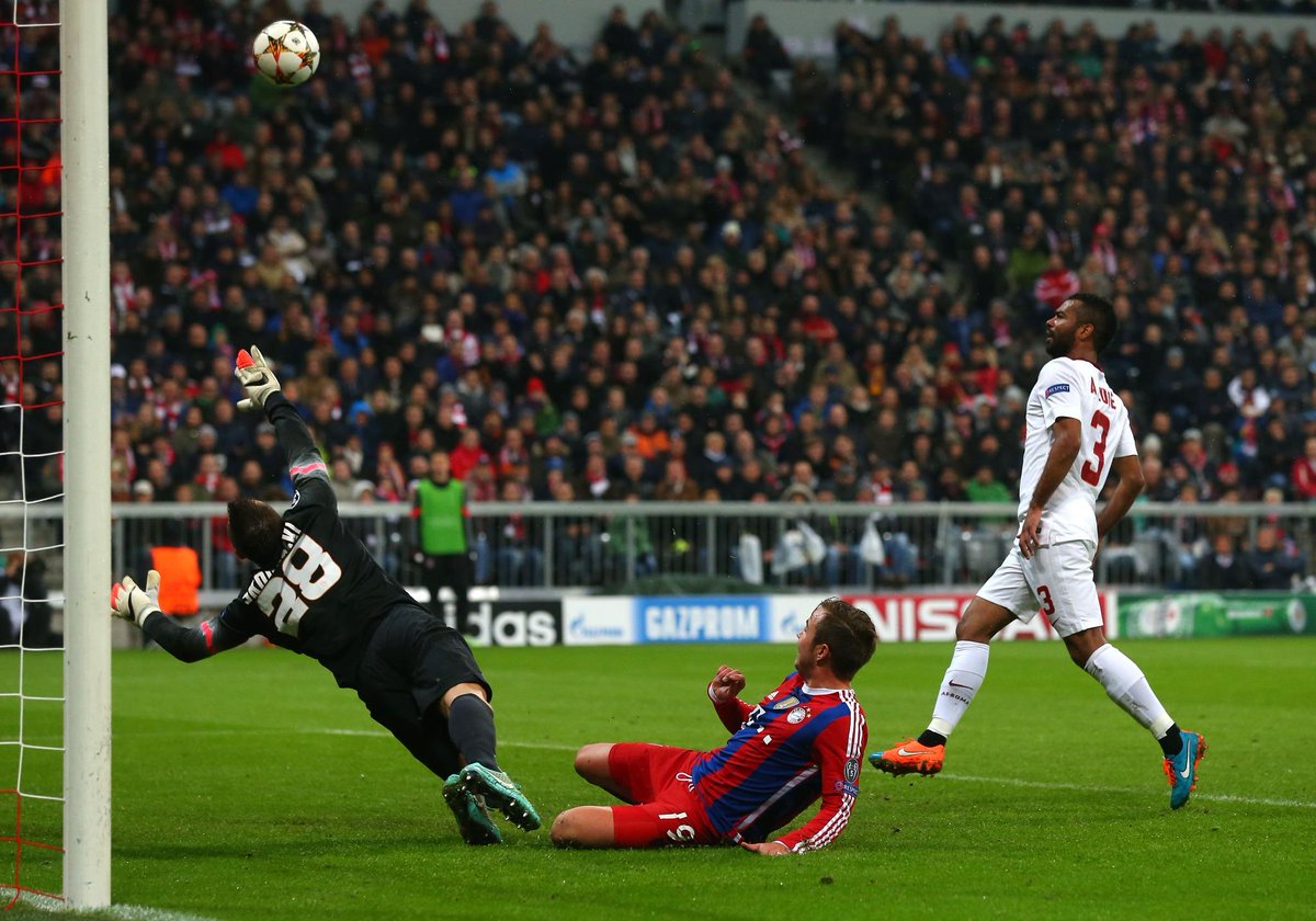 Mario Götze scores for Bayern Munich [via @ChampionsLeague]