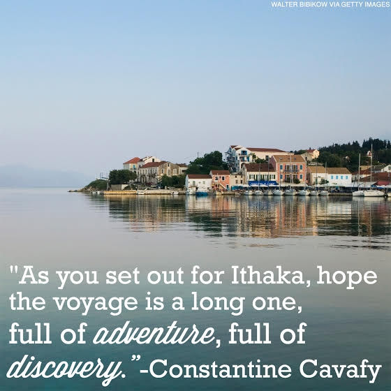 Thinking of my favorite childhood poem. Excited to set out on a new voyage with our wonderful @HuffPostGreece team! 