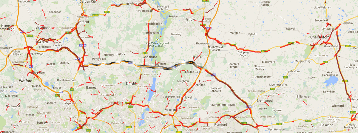 Accident junction 23 m25 traffic report