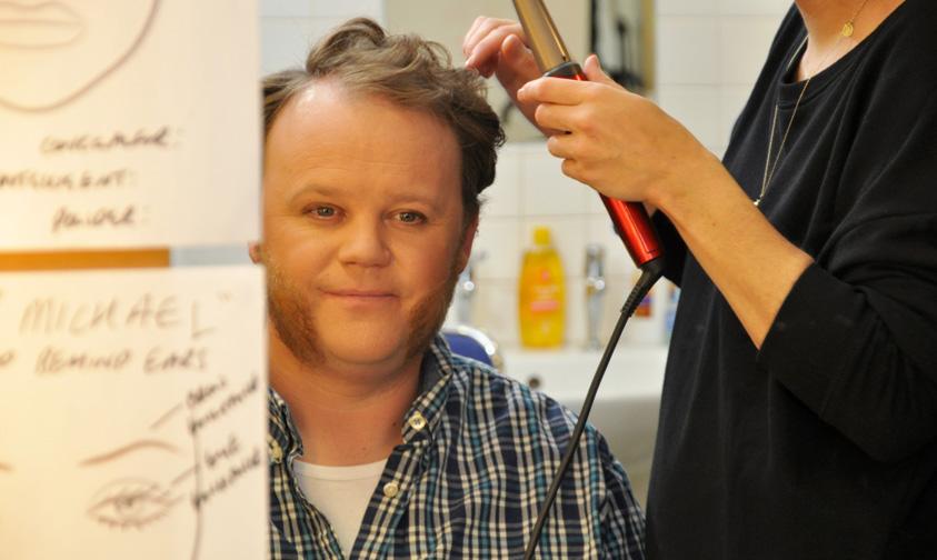 Justin Fletcher Justin Fletcher gets a makeover for tonight's