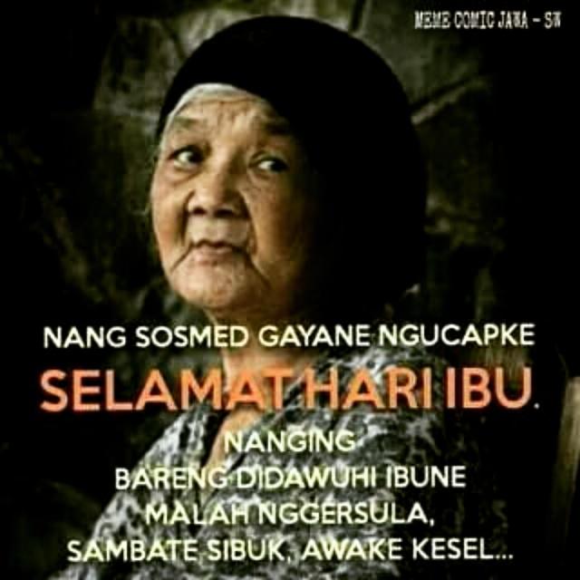 Berbeda Dengan Dulu, Zaman Sekarang Hari Ibu ya Dirayakan Lewat Meme