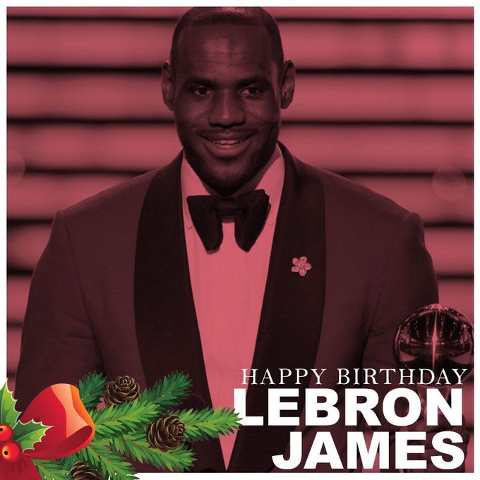 Lebron James's Birthday Celebration HappyBday.to