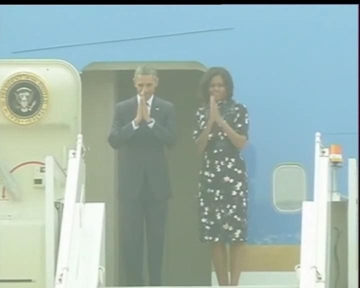 US Prez Barack Obama wraps up three-day India visit; departs for.