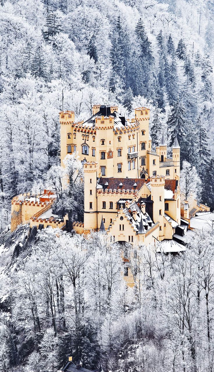 The Castle of Hohenschwangau in Bavaria http://t.co/Aah3oo9ush