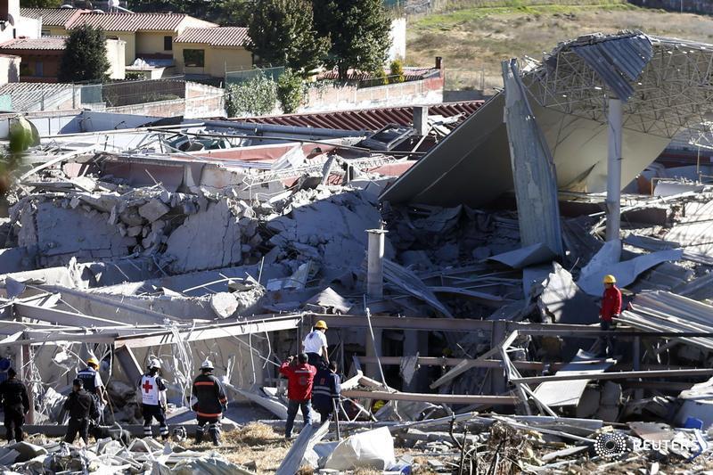 UPDATE: Gas Explosion Kills 2 And Injures Dozens At Mexico.
