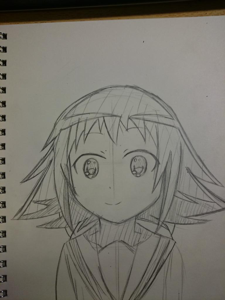 練習模写(未確認で進行形 ましろ) 練習模写(未確認で進行形 ましろ)