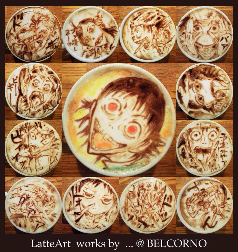 ラテアート【御堂筋翔くん】弱虫ペダルLatteArt【Akirakun Midousuji】本日お誕生日で1杯。Happ ラテアート【御堂筋翔くん】弱虫ペダルLatteArt【Akirakun Midousuji】本日お誕生日で1杯。Happ