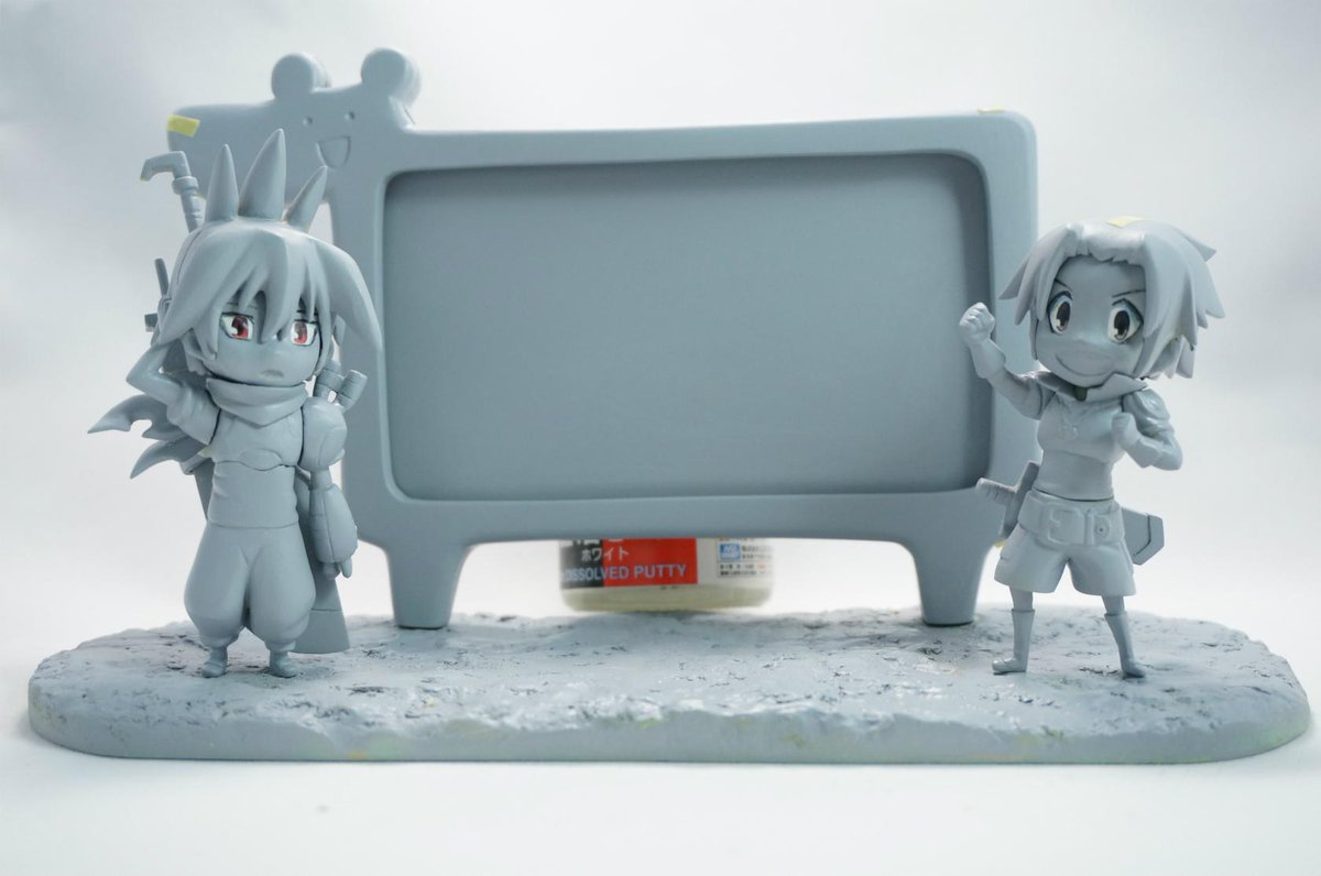 2/8ワンフェスで販売する戦勇のフィギュアの原型です。完成したらまた詳細ツイートします。#wf2015w 2/8ワンフェスで販売する戦勇のフィギュアの原型です。完成したらまた詳細ツイートします。#wf2015w