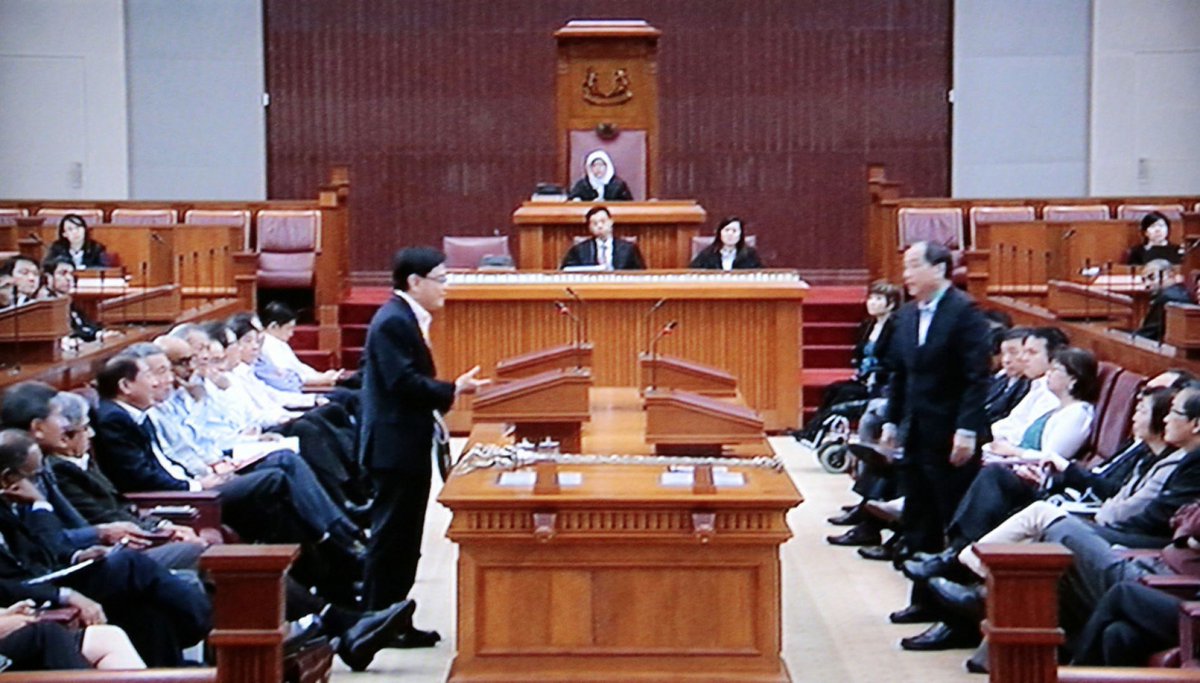 Icymi excerpts tense exchange between heng swee keat and low thia.