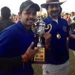 Tats the trophy..feels gr8..thanks RR http://t.co/p7DT2ZDk