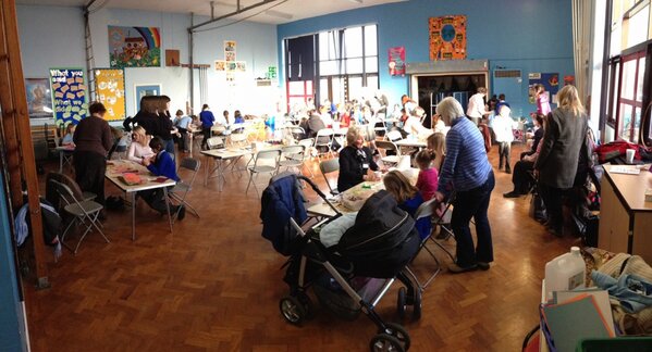 Things well underway at messy church http://t.co/u8Vti4paTK