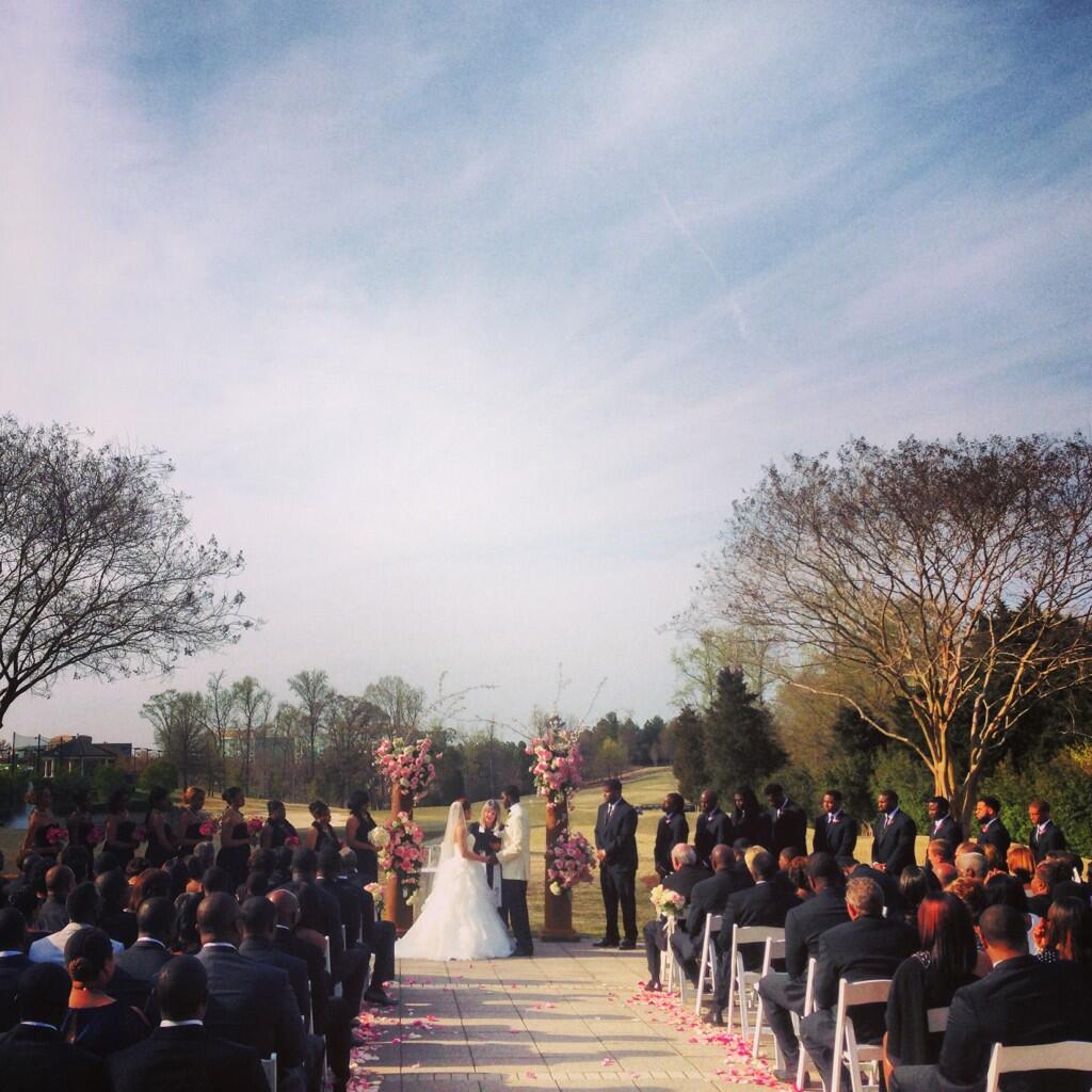 Armanti Edwards Wedding
