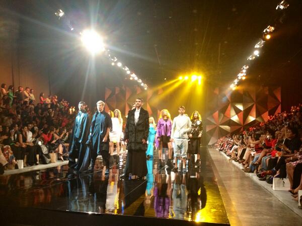 #Essa's show was the highlight of #fashionforward #dubai season 1 #ffwd @ffwddxb #uae #fashion #gulf #me http://t.co/j5U89au9CI