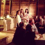 Dinner in a windmill