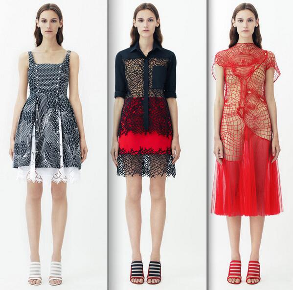 RT @meiklie: stunning cobweb like lace dresses at Christopher Kane #resort14 @glamour_fashion http://t.co/vxWIa8WoW0
