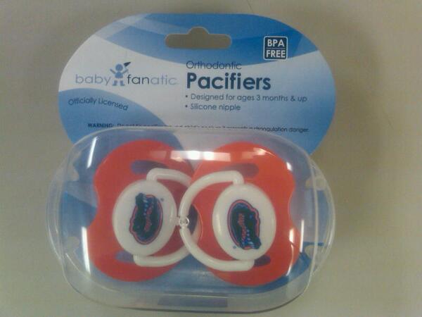 RT @JoseSEO305: @BenPattee thank you for the #Gators pacifiers! Very thoughtful! Now my baby boy is geared up for football season :-) http://t.co/lP7AYuyxVe