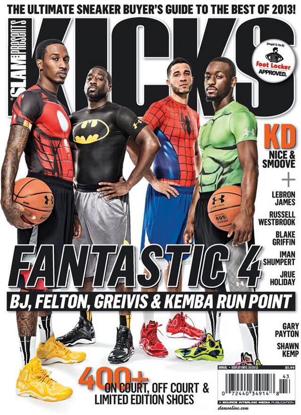 Brandon Jennings, Raymond Felton, Greivis Vasquez, Kemba Walker - Under Armour Anatomix Spawn