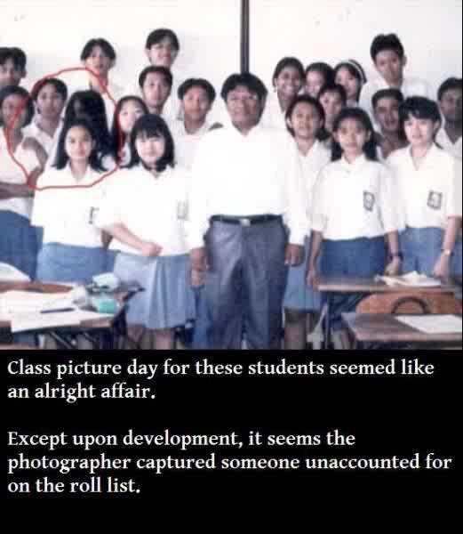 Ghost Sighting Ghost Sighting Mysterious Ghost Figure Captured During School Photo