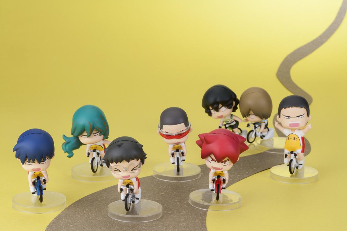 ハーフサイズトムスより自転車に乗ったデラックスバージョンの『弱虫ペダル』フィギュア発売決定!!巻島・鳴子の表情が異なる「 ハーフサイズトムスより自転車に乗ったデラックスバージョンの『弱虫ペダル』フィギュア発売決定!!巻島・鳴子の表情が異なる「