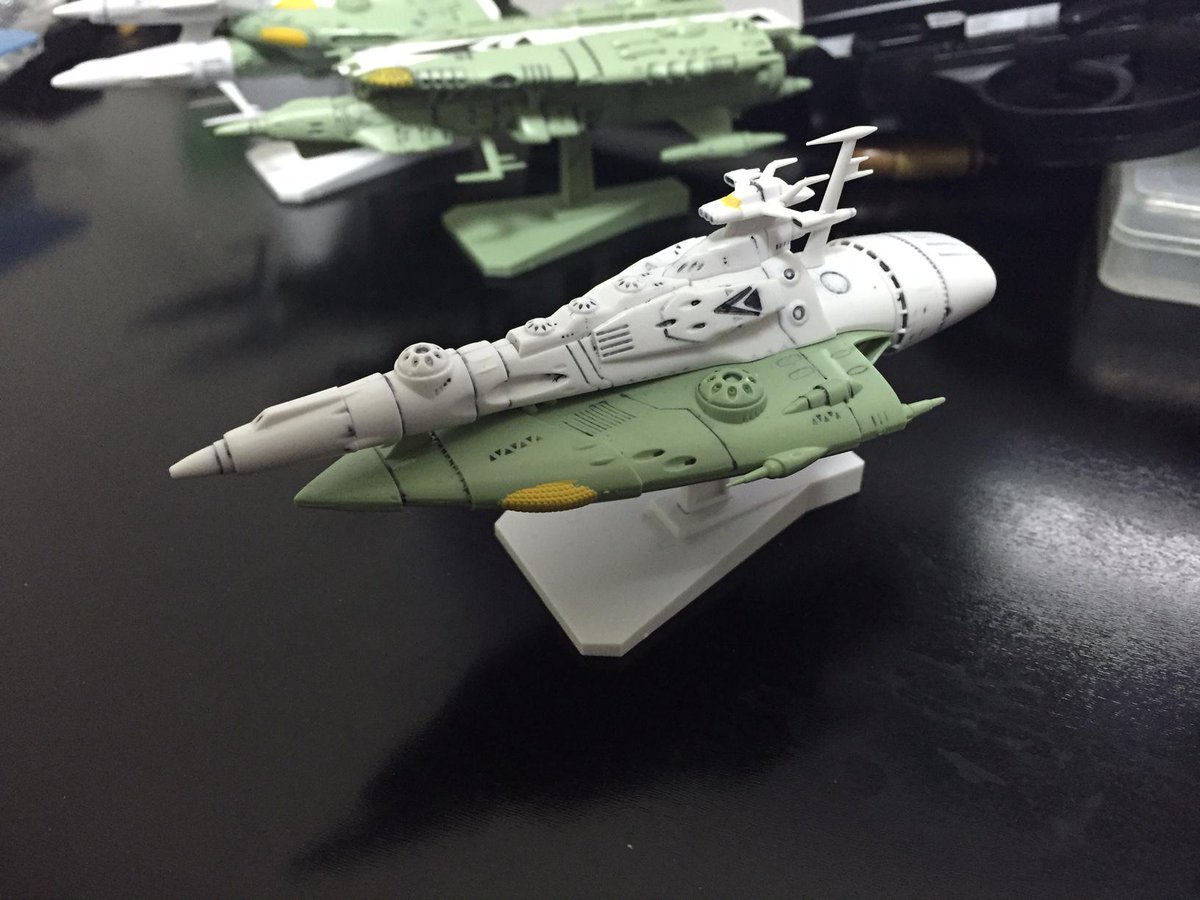 ( * ̄ー ̄)ノ#宇宙戦艦ヤマト2199 #メカコレ #ククルカン ( * ̄ー ̄)ノ#宇宙戦艦ヤマト2199 #メカコレ #ククルカン