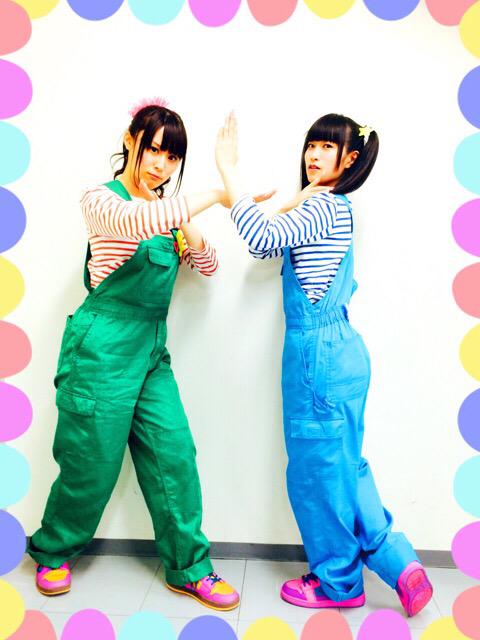 さぁみんなお待たせ!とってもありがとうございました!!2人でXポーズ!昨日もやっぱりルーリー磔になっちゃったけど、ウイち さぁみんなお待たせ!とってもありがとうございました!!2人でXポーズ!昨日もやっぱりルーリー磔になっちゃったけど、ウイち