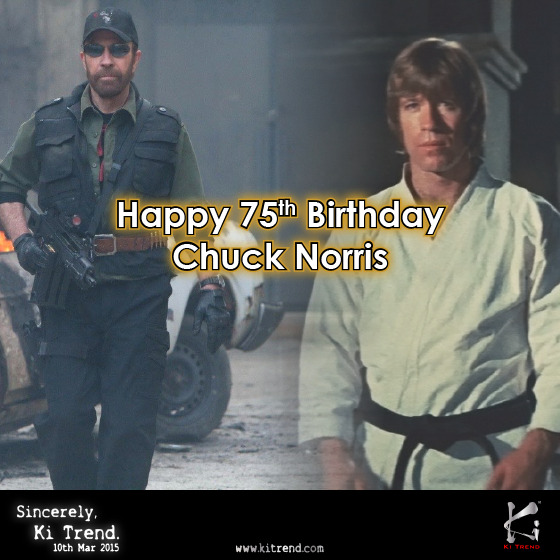 Chuck Norris’s Birthday Celebration | HappyBday.to