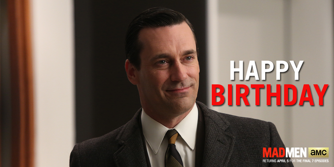 Jon Hamm’s Birthday Celebration | HappyBday.to