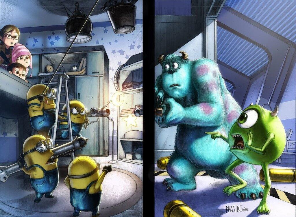 Monsters Inc/Dispicable me