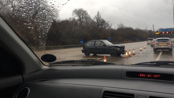 Accident junction 23 m25 traffic report