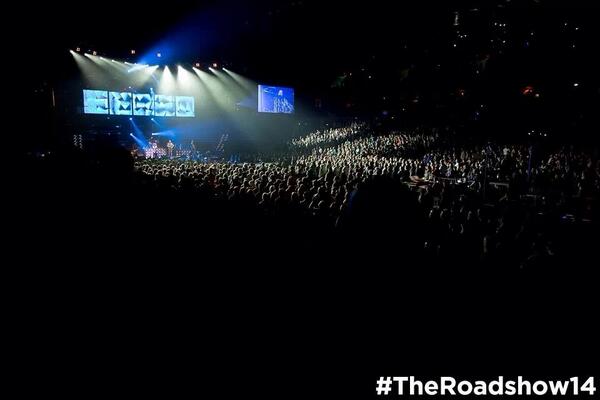 RT @bkcreationz: San Jose 2mrw w/ @andymineo & @drethegiantnyc! #theroadshow14 http://t.co/F9Njih3wrF