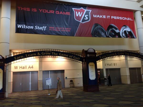 @WilsonGolf come see us at PGA show rm 202B #PGAShow http://t.co/oK8x62KVAw