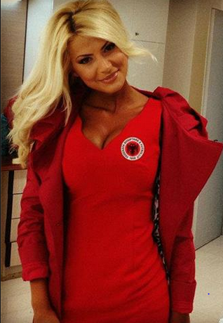 The Albanian national team physio is a Stunner! [Pictures]   Football    football physio blog