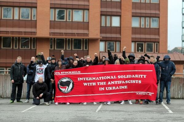 Internationale Solidarität mit den Antifaschistinnen und Antifaschisten