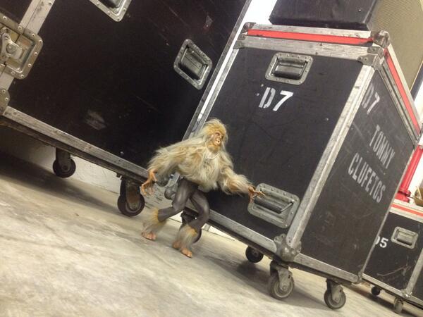 Ozzy getting the road cases ready to load up and head to Brooklyn for the @OfficialSabbath tour starting back up 