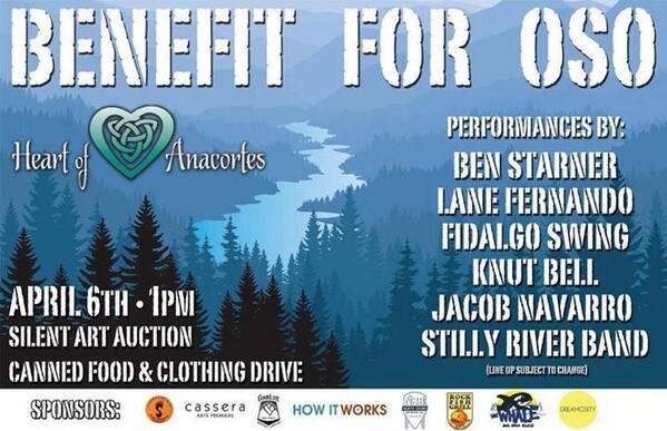 April 6 Benefit for OSO: At Heart of Anacortes. An outdoor concert venue in Anacortes right behind the Rockfish Grill http://t.co/KNBsuAcJgX