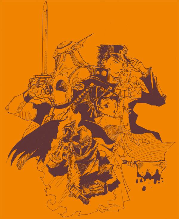 5RT頂いたので!有言実行!やりました!! #RTされた数だけ好きなキャラ詰め込んで一枚の絵描く 凱聖クールギン(メタ 5RT頂いたので!有言実行!やりました!! #RTされた数だけ好きなキャラ詰め込んで一枚の絵描く 凱聖クールギン(メタ