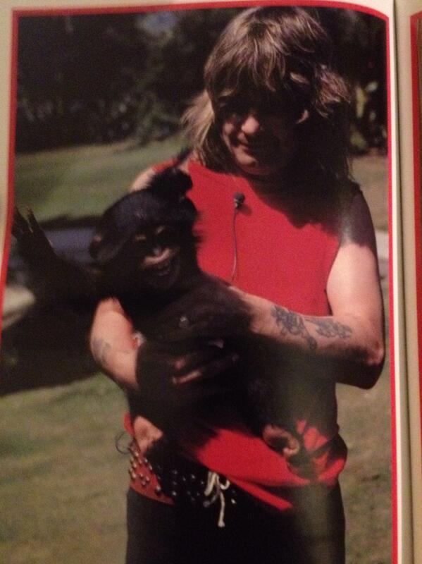 Stop monkeying around! It's time to get this week started!
Black Sabbath in Montreal tonight! 