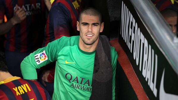 Victor Valdes [via fcbarcelona.com]