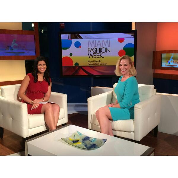 Miami Fashion Week's Beth Sobol Joins @RoxyNBC6 At NBC's Six In The Mix. http://t.co/av7e1Wvj2l