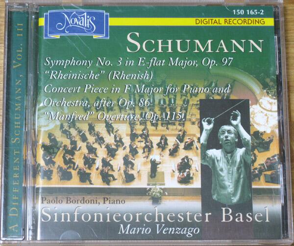 A Defferent Schumann Vol.1 ヴェンツァーゴ、カシオーリ
